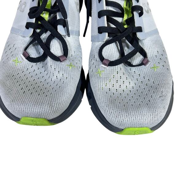 On Cloud X 4 Shoes D Glacier Eclipse Sneakers Men 8.5 Gray 3ME30040818 Used - Picture 5 of 6